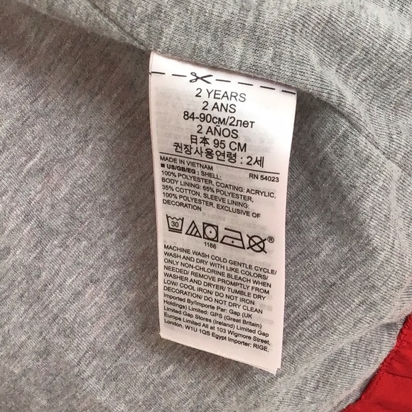 GAP - Toddler - Jersey-Lined Windbuster Jacket - Picture 7 of 7